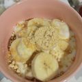♡asuka's cooksnap of when they made ◇バナナきなこハチミツ・ヨーグルト◇.