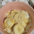♡asuka's cooksnap of when they made お腹スッキリ！きなこバナナヨーグルト.
