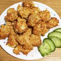 ♡くりーむ♡'s cooksnap of when they made 胡麻油で揚げ焼き鶏団子☆鶏ミンチボール.