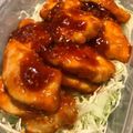 クックWT8PD3☆'s cooksnap of when they made 鶏胸肉で♪簡単節約ヤンニョムチキン.