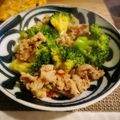 IBIZA0624's cooksnap of when they made 牛肉とブロッコリーのペペロンチーノ炒め.