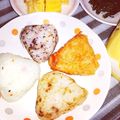 saalalan's cooksnap of when they made チーズおかかおにぎり.