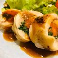 わか★'s cooksnap of when they made 中華風甘酢チキンロール☆.
