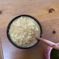 ひかり13's cooksnap of when they made 喉が痛いときの卵雑炊.