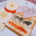 あゆまんま♪'s cooksnap of when they made ごま＆はちみつトースト♡.