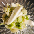 クックQBFOND☆'s cooksnap of when they made 白菜の芯とはんぺんのマヨ柚子こしょう和え.