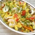 ヌーシ's cooksnap of when they made ★アサリのパエリア★～野菜たっぷり～.