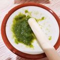 つー。＠たらこすぱ's cooksnap of when they made 離乳食に、ピーマンの皮むき.