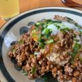 kchil's cooksnap of when they made ✿納豆・豚挽き肉の味噌炒め✿.