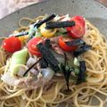 チェゴサングン's cooksnap of when they made トマトとツナの冷製パスタ.