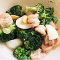 ゆう＠エイター's cooksnap of when they made エビとブロッコリーと玉子の味噌マヨサラダ.