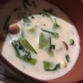 さゆゆゆこ's cooksnap of when they made 和風✿小松菜とキノコのミルクスープ.