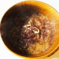 azbjbn's cooksnap of when they made ふのりのお味噌汁.