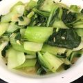 しょこらん〜's cooksnap of when they made 本格的に作るチンゲンサイの炒めもの.