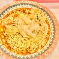 もみたん☆'s cooksnap of when they made 辛ラーメンde豚キムチ.