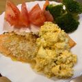 ｡りんご。's cooksnap of when they made 紅鮭のパン粉焼き.