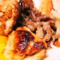 葛の羽's cooksnap of when they made ささみで♪山芋と梅と海苔巻き巻き焼き～☆.