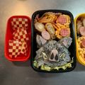 優蒼佳沙's cooksnap of when they made 鬼滅の刃★嘴平伊之助キャラ弁.