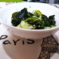 amm46's cooksnap of when they made 胡瓜とわかめの酢の物をすし酢と白だしで.