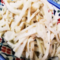 NEKOほっぺ's cooksnap of when they made 菊芋と大根のオイマヨサラダ☆.