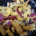 オデッタ's cooksnap of when they made ホクホク簡単！揚げない大学いも*お弁当に.