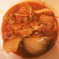 lucky77's cooksnap of when they made 缶単♪白菜のサバトマ煮.