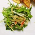 みぽぴぽ's cooksnap of when they made 水菜切り干し大根カニカマ☆はりはり酢の物.