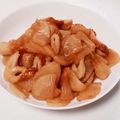 ポニーリボン's cooksnap of when they made 簡単節約♡パリパリ大根とちくわの炒め煮.