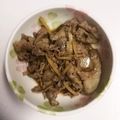 ヌラリン's cooksnap of when they made すき焼きのタレで牛ゴボウしぐれ煮.