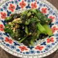 run※'s cooksnap of when they made 簡単！焼き海苔が決め手✨小松菜のナムル風.