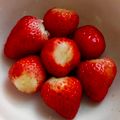 ミロにゃん's cooksnap of when they made #簡単！#いちご・イチゴ・苺のヘタ取り方.