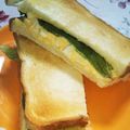 ｻﾞ・ワンピース's cooksnap of when they made 簡単❢冷凍食パンでホットたまごサンド♪.