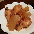 chaco706's cooksnap of when they made 炊飯器で手羽元と大根の煮込み.