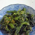 のじまさん's cooksnap of when they made 菜の花 * ゴマおひたし.