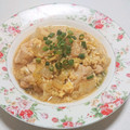もぐ・ω・くま's cooksnap of when they made 鶏胸肉と白菜の卵とじ★.