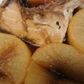 maakii28's cooksnap of when they made 料亭と同じ作り方火にかけっぱなしぶり大根.