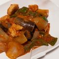 chanriook's cooksnap of when they made 鶏肉と野菜のカットトマト炒め.