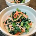 かなぽん☆☆'s cooksnap of when they made 春菊とかにかまわさびマヨ和え.