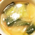 クックMQC4SS☆'s cooksnap of when they made チンゲンサイの中華風スープ.