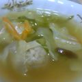 ★愛美★'s cooksnap of when they made 好きな野菜で♪鶏団子と春雨スープ☆.