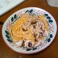 キョロ★キョロ's cooksnap of when they made 簡単！美味しい！イカと明太子のパスタ♡.