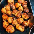 あやちー☆'s cooksnap of when they made ミートボール照り焼き風.