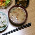 ﾋﾟﾛﾐ♡'s cooksnap of when they made なめこ豆腐えのきの味噌汁.