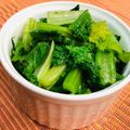 島子☆'s cooksnap of when they made 簡単爽やか♡菜の花のわさびポン酢あえ.
