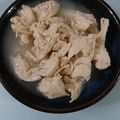 露天好き's cooksnap of when they made ジューシーすぎてびっくり♡ささみの酒茹で.