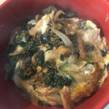 Yokchina's cooksnap of when they made ふっくら油揚げとほうれん草の卵とじ丼♪.