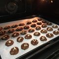 りひーのちゃん's cooksnap of when they made サクサク❤️絞り出しココアクッキー♪.