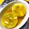 夕飯は６時です's cooksnap of when they made 生姜温まるぅ♪ふろふき大根のねぎあんかけ.