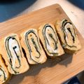 harupis's cooksnap of when they made 韓国海苔で！卵焼き〜磯の香り〜.