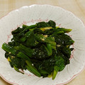 やっぺ841's cooksnap of when they made ちぢみほうれん草のおひたし.